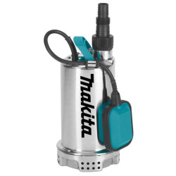 PF1100 MAKITA švaraus vandens siurblys su plautuve 1100W 250 l/min INOX PF1100