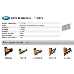 PT2870 BOSTCH NAILS PT 33` 70mm