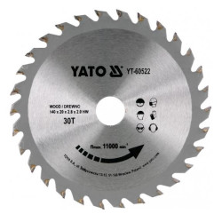 YT-60633 YATO VISIŠKAI TIKSLINIAI ĮRANKIAI 190 x 16 mm 40-TEET 60633