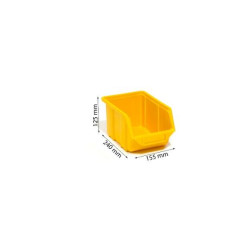 ECOSREZOLPG001 ECOBOX MEDIUM YELLOW 155x240x125mm