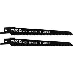 YT-33923 YATO WOOD TOOLS HCS150mm 8TPI 2vnt.