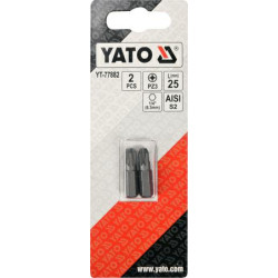 YT-77882 YATO END 1/4 "x25mm PZ3 /2vnt.