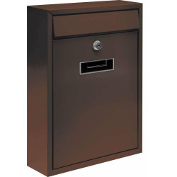 78557 VOREL LETTER BOX360x260x80mm BRONZAS