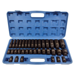 11663 1/2" 8-32mm smūginių galvučių rinkinys 35vnt.