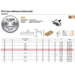 290.200.24M CMT HM pjūklo diskas 200x30x2,8/1,8 su 24 % ilgio pjovimo...