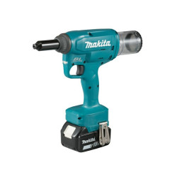 DRV150RFJ MAKITA 18V 2x3.0Ah 2.4 / 3.2 / 4.0 / 4.8 mm MAKPAC DRV150RFJ kniedijimo staklės