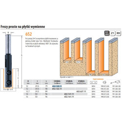 652.120.11 CMT FREZOS HM D 12 I 29,5 L 79 S 8 Z 1 %%%