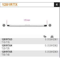 1281RTX-5 BETA ANTGALIS RTX BILATERAL T30-T40...