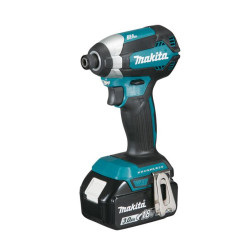 MAKITA 18V 170Nm 2x3.0Ah LI-ION AKTUATORIUS SU MAKPAC DĖŽUTE DTD153RFJ