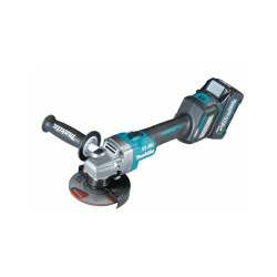 GA023GM201 MAKITA 40Vmax XGT 125mm 2x4.0Ah AWS kampinis šlifuoklis REG.OBR. GA023GM201