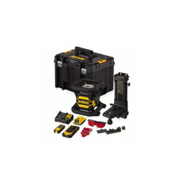 DCE080D1RS-QW DEWALT LASER OBROTOWY 18V DCE080D1RS SAMOPOZIOM. 60m 1x2,0Ah TSTAK