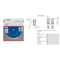 2608644288 BOSCH PJŪKLAI EXP.STAINLESS STE. 192x20x38z nerūdijantis plienas, INOX...