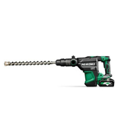 HIKOKI.HAMMER UD-OBR. 36V SDS MAX DH3640DAWAZ 9.2J 2x4.0Ah BL MULTIVOLT WALKER