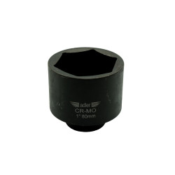 3525.80D ADLER smūginis lizdas 1" 80 mm LONG