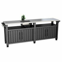 249459 KETER GARDEN KITCHEN 415l GRAFITAS...