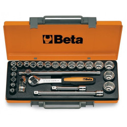 920A-C20 BETA SET.NAS.1/2"20vnt. 6 kampų