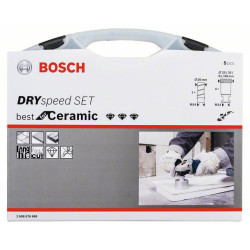 2608576669 BOSCH DRY SPEED 5 rinkinys. 25 / 35 / 51 / 68 +FREZ