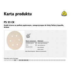 146947 K.K.K.K.LABEL 150 PS33CK gr.120 OTW.GLS3/100 vnt. PLASTER