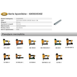 SX503530Z BOSTITCH sąvaržėlės SX 30 mm 5,6 mm %% GALWWW. 3M