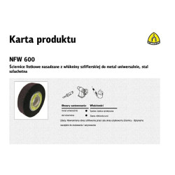 275223 K.FRIKCINIS RATAS 165*50*43 FINE NFW600