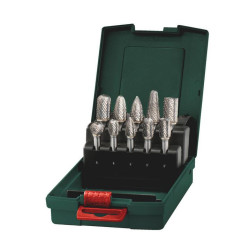 628404000 METABO kietlydinio frezų rinkinys 10vnt. 6 mm kotas