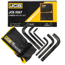 JCB-5067 JCB IMBUSES 6vnt. 12-24mm /ETUI