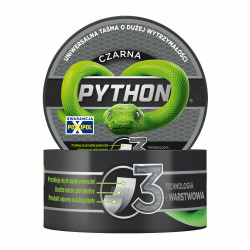 ST40188 PYTHON UNIVERSAL TAPE 48mm x 9m BLACK.......