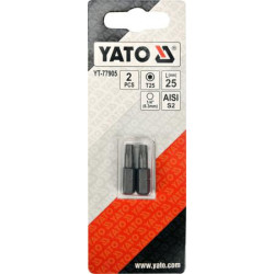 YT-77905 YATO END 1/4 "x25mm TORX T25 /2vnt.