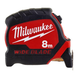 4932471816 MILWAUKEE PREMIUM WIDE 8 m ritininė matavimo juosta