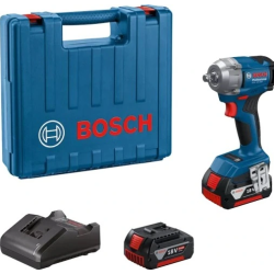 06019M5021 BOSCH.UD.1/2" GDS 18V-350 2x4.0Ah 350Nm LB veržliaraktis