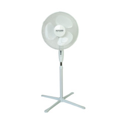 VO2413 VOLTENO Grindų ventiliatorius WHITE 40cm CROSS BASE