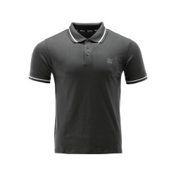 YT-78601 YT.SOFT POLO MARŠKINĖLIAI JUODI DYDIS. M