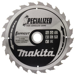 E-07696 MAKITA diskinis pjūklas 260x30x24z EFFICUT