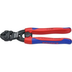 7112200 KNIPEX COBOLT 200 mm vielos kirpimo žirklės su spyruokle ir fiksavimo mechanizmu