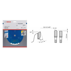 2608644289 BOSCH EXP.STAINLESS STE.185x20x36z% HSS, INOX %%%