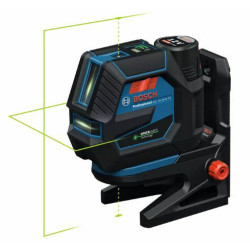 0601066S01 BOSCH.CROSS LASER GCL 12V-50-22 CG GREEN +RANKENĖ RM 20 +ADAPTENTAS AA 1 1x2,0Ah +STATINĖ BT 150