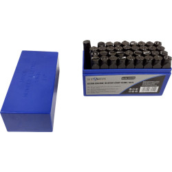 12103 NUMERATORIAUS RINKINYS 36EL 10 mm sidabrinis