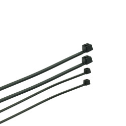 W-00609 PLASTROL PLASTIKINĖ juosta juoda 3,6 x 300 mm 100 vnt.