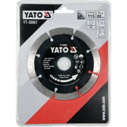 YT-59961 YATO SEGMENTINIS DIAMANTINIS TARGET 115 x 22,2 mm 59961