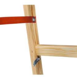 AW23037 "AWTOOLS" medžių ramsčiai 2 x 6 žingsniai 150 kg