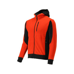 YT-79182 YT.HOODED FLEECE DEER RED R. S