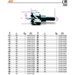 451-22 BETA SHAPED HOLE HOLE FI 22mm/451/22 ...