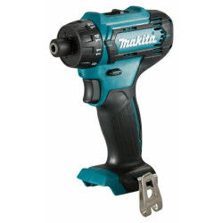 MAKITA gręžtuvas/suktuvas 12 V šešiakampis 30/14 Nm griebtuvas BE AKUMULATORIAUS IR ĮKROVIKLIO DF033DZ