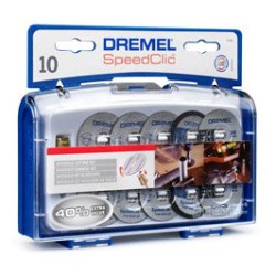 2615S690JA DREMEL Pjovimo rinkinys SPEED CLIC SC690 METAL TARKS 10vnt.