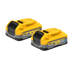 DCBP318S2-XJ DEWALT.Akumuliatorius 18V 3,5Ah POWERSTACK DCBP318S2 2vnt.