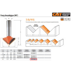 915.160.11 CMT HM PJAUSTYTUVAS D 16 I 12,7 A 90 S 8 ... ŠEPEČIŲ.