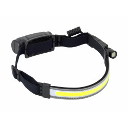 AW17609BL AW BRIGHTBAR LED PRIEKINIS ŽIBINTAS SU JUDESIO JUTIKLIU JUODA LINIJA