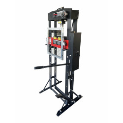 AW20046BL AW HIDRAULINIS PRESAS SU MANOM. 30T PROF. SU PEDALU IR APSAUGA / JUODA LINIJA