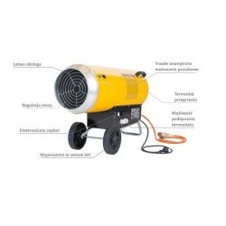 4015.026 "MASTER" DUJINIS ŠILDYTUVAS BLP103ET/DE 103KW