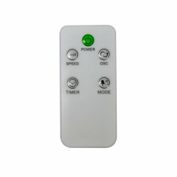 VO2436 VOLTENO Grindų ventiliatorius WHITE + DISPLAY 40cm